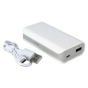 Angle View: QVS BP-4800WHD 4800mAh USB Battery Power Bank Kit for Smartphones and Tablets