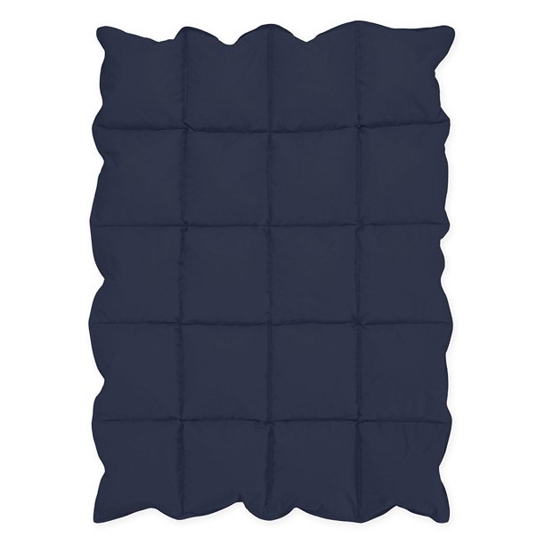 Navy Blue Baby Down Alternative Comforter Blanket For Crib