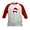 Red/White, variant on CafePress - Cool Santa Claus Kids Baseball Jersey - Kids Cotton Baseball Jersey, 3/4 Sleeve Shirt