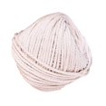 thumbnail image 2 of Cuerda de hilo de atar plana redonda de alta resistencia Cordones de algodón retorcidos Biege para el hogar DIY Artesanía de ropa hecha a mano AweSitey JJ15011-10B, 2 of 3