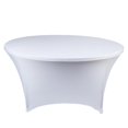 thumbnail image 1 of mantel elástico Mantel Redondo Entallado Y Elástico Para Mesa Para Fiesta Blanco 152x75cm Blanco 152x75cm Magideal mantel elástico, 1 of 7