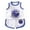 White, variant on WOYY Boys Athletic Outfits Basketball Tank Top Shorts Set Tracksuits, Sizes 18-24M