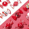 thumbnail image 4 of 6Pcs Simulée Bonbons Bureau Décor Verre Bonbons Conception Ornement Partie Prop Style Mixte, 4 of 6