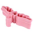 thumbnail image 3 of 20 unidades, nuevo diseño, percha de plástico Fly Angel, corazón amoroso rosa Afortunado Sencillez, 3 of 4