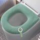 thumbnail image 1 of Household Toilet Seat Cushion Universal Use Knitted Toilet Seat Cover Summer Season Washable Toilet Seat Cushion Shape, 1 of 9