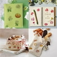 thumbnail image 5 of 5 Styles Bottle Decals Decorative Removable Waterproof PVC Vinyl Label Self Adhesive Stickers Bread Flower Maple Leaf Fruit for Bottle Containers Freezer DIY Craft Scrapbooking Jam Jar, 5 of 6