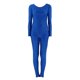 thumbnail image 2 of 1x Traje de Cuerpo Adulto Mujeres Zentai Cuello Redondo Suave Mangas Largas Sin Pies Ropa Confortable Deporte Danza Soledad Body de Spandex, 2 of 10