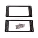 thumbnail image 3 of Juego de 2 anillos para pastilla de guitarra perfke Humbucker con tornillo de montaje Negro, 3 of 9