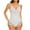 White-952, variant on Fashion Women Solid Color V-neck Lace Camisole Waist Lift Buttocks Crotch Buckle Shapewear Bodysuit, Seamless Compression, Bodycon Fit, Everyday Undergarment, Body Shaping, Seamless Seamless, Bodycon