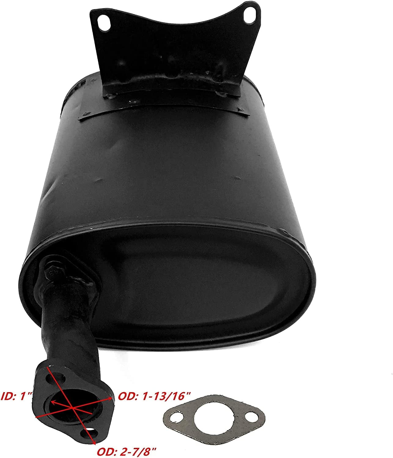 Exhaust Muffler For Predator For Champion For Duromax DuroMax For UST Kingcraft For All Power 5500W 6000W 6500W 7000W 7250W 7500W 8000W 8500W 9000W 420CC 11HP 13HP Non-Inverter Gas Generator