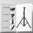thumbnail image 2 of UEGOGO 54" Phone Tripod & Selfie Stick, Extendable Cell Phone Tripod Stand, Compatible with iPhone Android Phone, Camera ﻿, 2 of 6