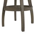 thumbnail image 6 of Williams 31In Swivel Bar Stool with Armrests,Heathered Grey Linen,Gray Linen Furniture Dining Seating for Dining, 6 of 12