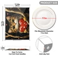 thumbnail image 3 of Acrylic Tray 15.7*11.8*1.9 Inch Transparent Tray Food Tray Tea Cup Tray Serving Trays Cosmetics Storage Kitchen Table Bathroom Sundry Storage Valentine's Day Love Cat, 3 of 7