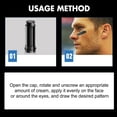 thumbnail image 4 of Facial Paint Stick, Baseball Eye Black, Easy To Apply Sports Face Paint for Football Baseball Softball, Dark Color, Easy To Clean, Suitable for Athletes and Sports Enthusiasts, 4 of 6