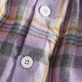 thumbnail image 6 of OJSFQUFP Girls Comfortable and Breathable Dress Fashionable and Casual Checkered Print Dress, 6 of 6