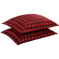 MarCielo Red Buffalo Pillow Sham Microfiber Pillow Shams BP02 (King)