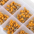 thumbnail image 5 of Shengyu 500Pcs 1NF(102)-68NF(683) 10 Values 50V Multilayer Monolithic Ceramic Capacitor Assortment Kit with Plastic Box, 5 of 5