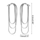 thumbnail image 3 of Puntoco Pendientes De Borla Con Cadena De Hueso De Serpiente Para Mujer, Personalidad De Verano, Pendientes De Temperamento De Moda, Muebles Para El Hogar De Plata De Viento Frío De Alta Gama, 3 of 4