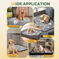 thumbnail image 6 of MK Gdledy Washable Pet Pee Pads - 4-Layer Protection, Super Absorbent & Non-Slip, for Puppy Training, Car Seat, Sofa, and Dog Bed,2 Pack,Grey, 6 of 7