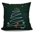 thumbnail image 2 of Simply Daisy 16" x 16" Holiday Anchor Geometric Print Pillow, 2 of 2