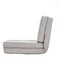 thumbnail image 2 of Open Box JOMEED 5 Position Adjustable Convertible Flip Sleeper Chair, Gray, 2 of 7