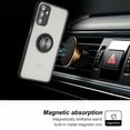 thumbnail image 2 of For Samsung Galaxy A13 5G / SM-A136 Impact Metal Ring Holder Stand Magnetic Car Mount Protective Hybrid Case Cover Black, 2 of 5