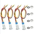 thumbnail image 4 of Loewten LED Rondes Pré-Câblées, 8mm LED Rondes Respectueuses de l'Environnement pour Interrupteurs de Contrôle d'Accès pour Modification de Voiture pour Outils de Machine CNC pour Modification d'Ordinateur, 4 of 8
