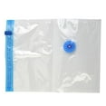thumbnail image 5 of Wodtesl Transparent Vacuum Storage Bags 19.6x27.5inch Space-Saving Clothes Organizer, Foldable Compression Bags for Bedding, Pillows, Seasonal Clothing, 5 of 7