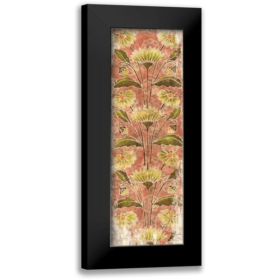 Higby, Jason 7x14 Black Modern Framed Museum Art Print Titled - Club Nouveau II