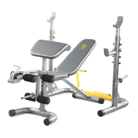 Gold's Gym XRS 20 Olympic Workout Bench with Squat (Best Flat Incline Decline Bench)