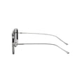 thumbnail image 6 of Tony Stark Aviator Sunglasses - Silver & Black Frame / Smoke Lens, 6 of 6