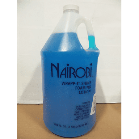 Nairobi Wrapp-It Shine Foaming Lotion, prevents breakage 128