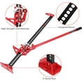 thumbnail image 2 of IDEALHOUSE 6000 lbs 48 Inch High Lift Farm Jack, Heavy Duty Off Road Recovery Jack, Ratcheting Car Jack, SUV, Truck, Trailer, Multi-Use Utility Tool, Steel, No Assembly, 2 of 8