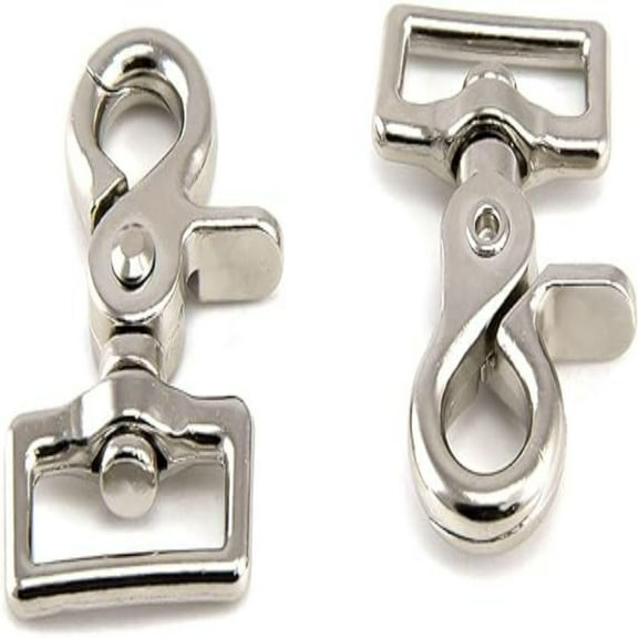 Southwestern Equine Trigger/Scissor Snap Square Eye - 2 Pack