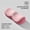 Double Pink Color Matching, variant on shaped Leg Lift Pillow, Memory Foam Knee Pillow for Sleeping, Bedside Leg Wedge Cushion, Leisure Foot and Ankle Pad,5.7-inch Height Contour Leg Pillow, Differentiated Design, Deep Washable Pillowcase