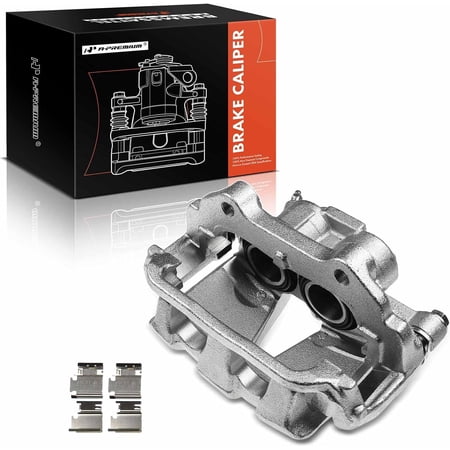 A-Premium Disc Brake Caliper with Bracket Assembly Compatible with Mercedes-Benz X204 GLK250 2013-2015 GLK350 2010-2015 Front Right Passenger