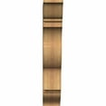 thumbnail image 2 of Ekena Millwork 6"W x 22"D x 34"H Funston Traditional Rough Sawn Bracket, Western Red Cedar, 2 of 13