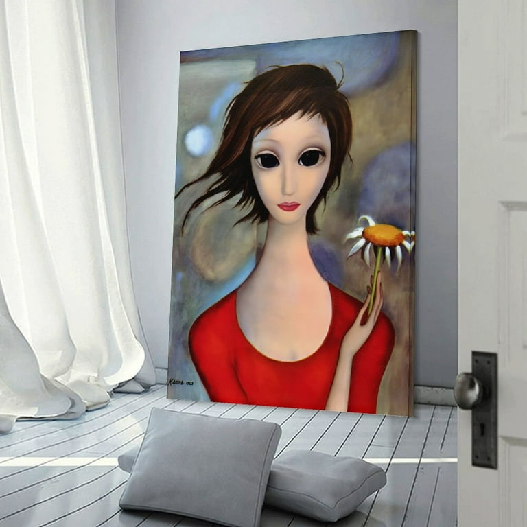 Margaret Keane Paintings Poster (4) Wall Art Poster Scroll Canvas