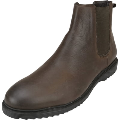 Bilt Spike Chelsea Leather Brown Ankle Boot - Size Jamaica 