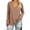 Brown, variant on Women's Plus Size V Neck Tops Lightweight Soft Long Sleeve Shirts with Thumbholes Oversize Casual Solid Color Side Split Hem Tunic Blouses XXXXXL