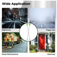 thumbnail image 6 of 5 PCS Solar Powered Driveway Markers, Solar Warming Landscape Lights, Red Solar Outdoor Driveway Lights, Landscape Driveway Reflectors on Poles for Snow Road Yard, 6 of 6