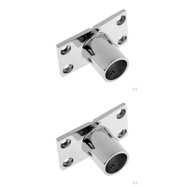 Riel De Mano De Cubierta De Barco De Acero Marino De 2 Piezas Que Se Ajusta A Para Tubos De 25 + 22 Mm Soledad Colocación de barandilla de plataforma de barco