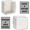 thumbnail image 5 of Foldable Laundry Storage Basket Organizer with Handles for Quilts, Bedding, Blankets, and Clothes, 5 of 5