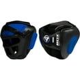 thumbnail image 2 of RDX-Boxing-Headgear-MMA-Muay-Thai-Removable-Face-Grill-Blue-XL, 2 of 7