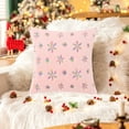 thumbnail image 6 of 4 Pcs Christmas Decorations Christmas Pillow Covers Throw Christmas Tree Pillowcase Pillow Cases Soft Couch Cushion Case For Chair Sofa Living Room Christmas Decor Dorm Room Decor 45x45cm, 6 of 7