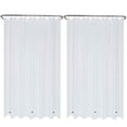 thumbnail image 1 of Forro para Cortina de Ducha Liba PEVA 8G 72'x72' Transparente Grueso Impermeable Resistente al Moho y Hongos Paquete de 2, 1 of 5