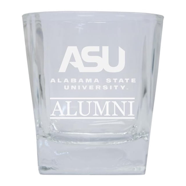 R & R Imports GLTB-C-ALS20 ALUM Alabama State University 8 oz Etched Alumni Glass Tumbler