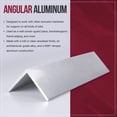 thumbnail image 3 of Culata angular de aluminio DOUYUDAO 6061 T6511 3x3x0,6 cm 33cm, 3 of 7