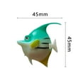 thumbnail image 2 of ACDANC 20pcs Plastic Artificial Fish Small Fish Simulation Fake Fish Floating Vivid Landscape Aquarium Ornament Decoration (Random Pattern), 2 of 7