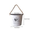 thumbnail image 2 of 5pcs Wrought Iron Living Room Flower Pot Hanging Planter Basket Indoor Outdoor, 2 of 10